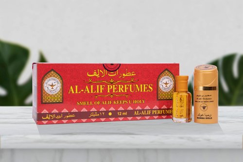 Al Alif Rumba Gold 12ml Attar