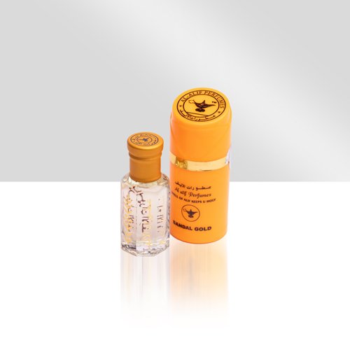Al Alif Sandal Gold 12ml Attar