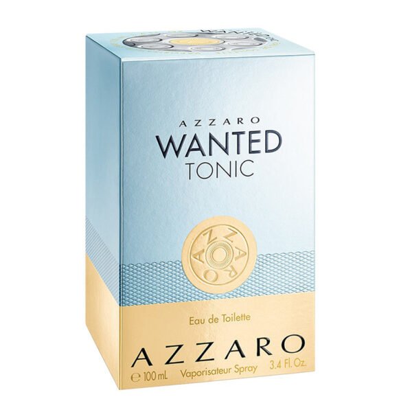 Azzaro Wanted Tonic Eau De Toilette 100ml For Men