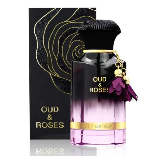 Ahmed Al Maghribi Oud & Roses Eau De Parfum 60ml For Unisex