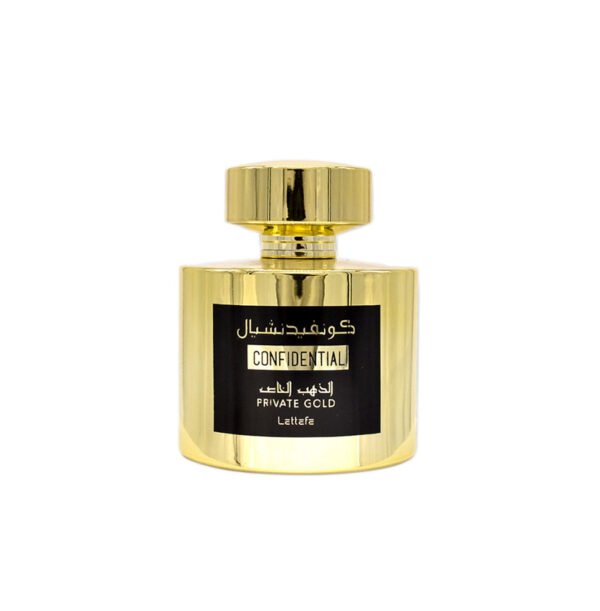 Lattafa Confidential Private Gold Eau De Parfum 100ml For Men & Women