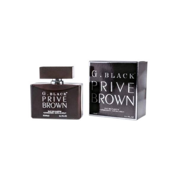 Paris Corner G Black Prive Brown Eau De Parfum 100ml For Men & Women