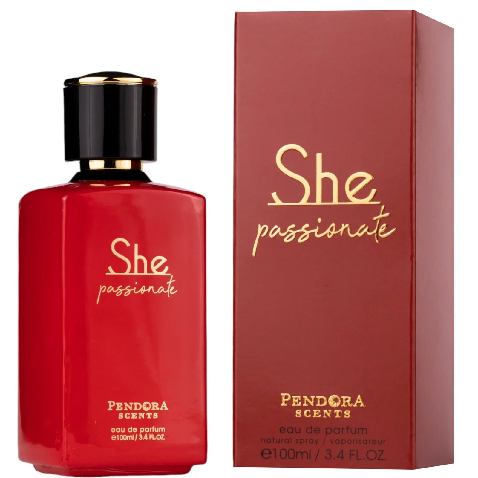 Paris Corner Pendora Scents She Passionate Eau De Parfum 100ml For Women
