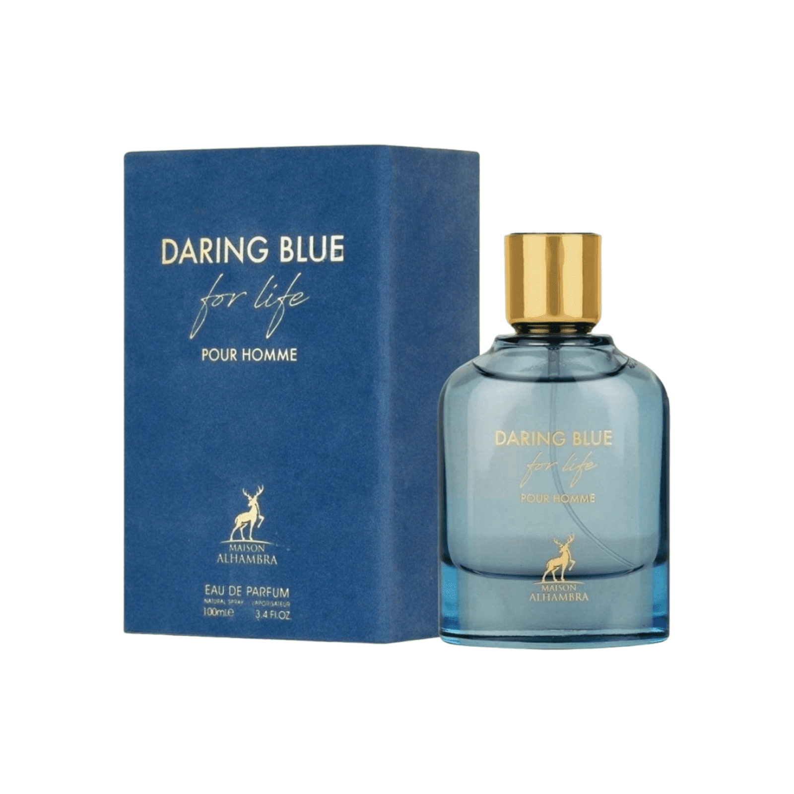 Maison Alhambra Daring Blue For Life Pour Homme Eau De Parfum 100ml For Men