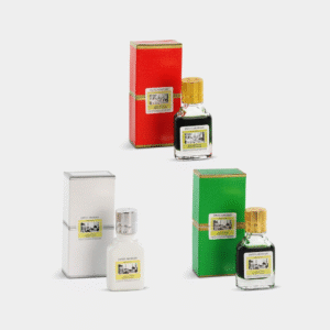 Swiss Arabian Jannat ul Firdaus Attar 9ml Red, White & Green (Pack of 3)