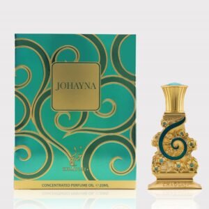 Khadlaj Johayna Green Concentrated Perfume Oil 20ml Attar For Unisex